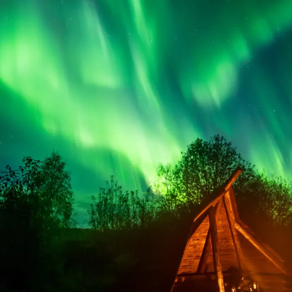 Northern Lights Experience from Rovaniemi with Barbecue